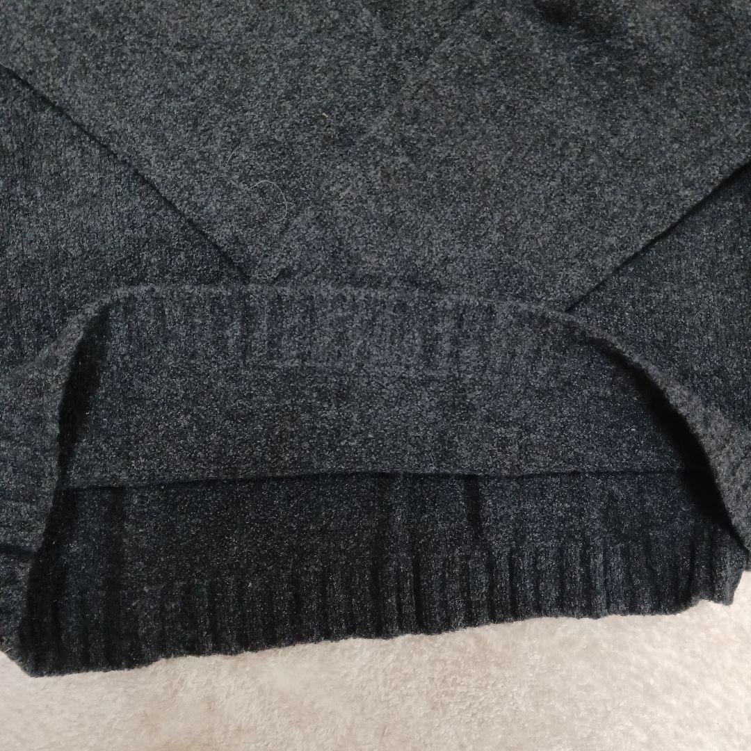 VERSACE JEANS COUTURE ニット 　ダークグレー　セーター