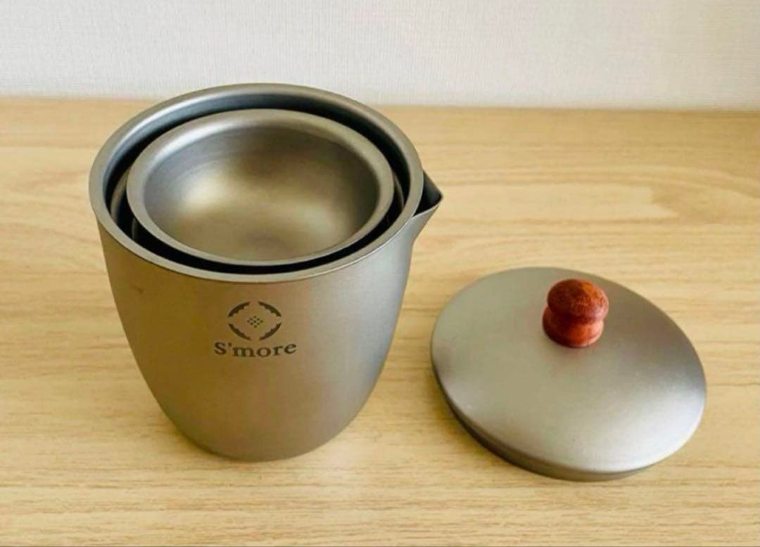 S'more 【 Titanium Tea Coze 】 チタン製ティーセット
