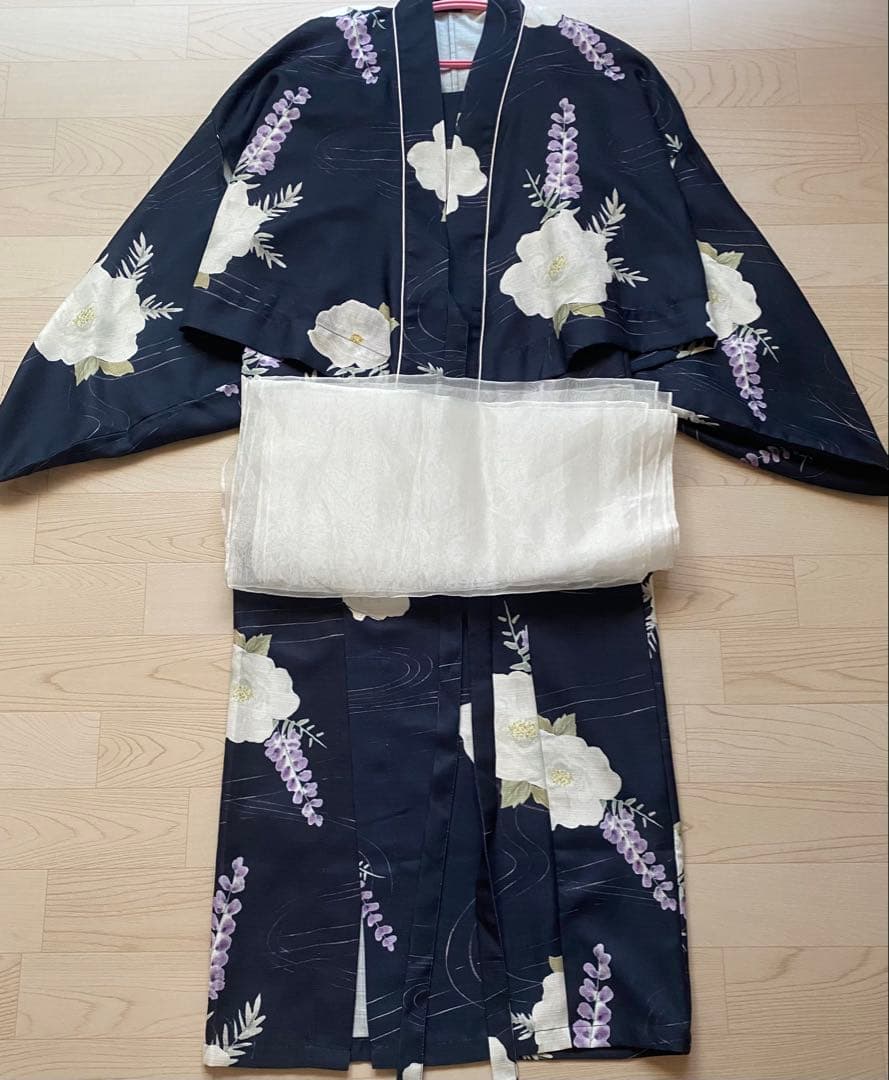 Ambre Neige 2way 浴衣セット ネイビー yukata set