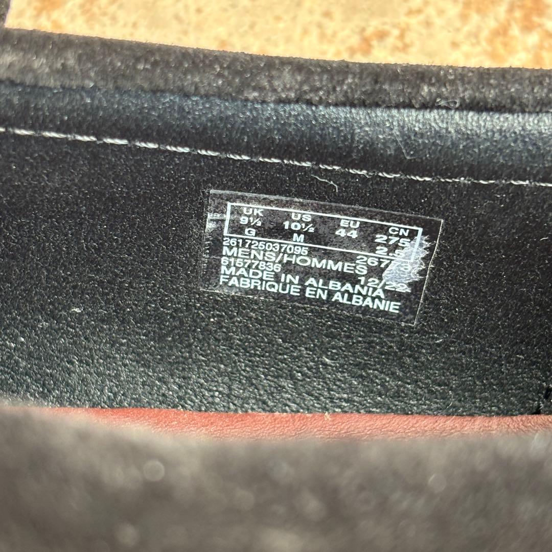 CLARKS ORIGINALS ブラック モカシン 27.5㎝