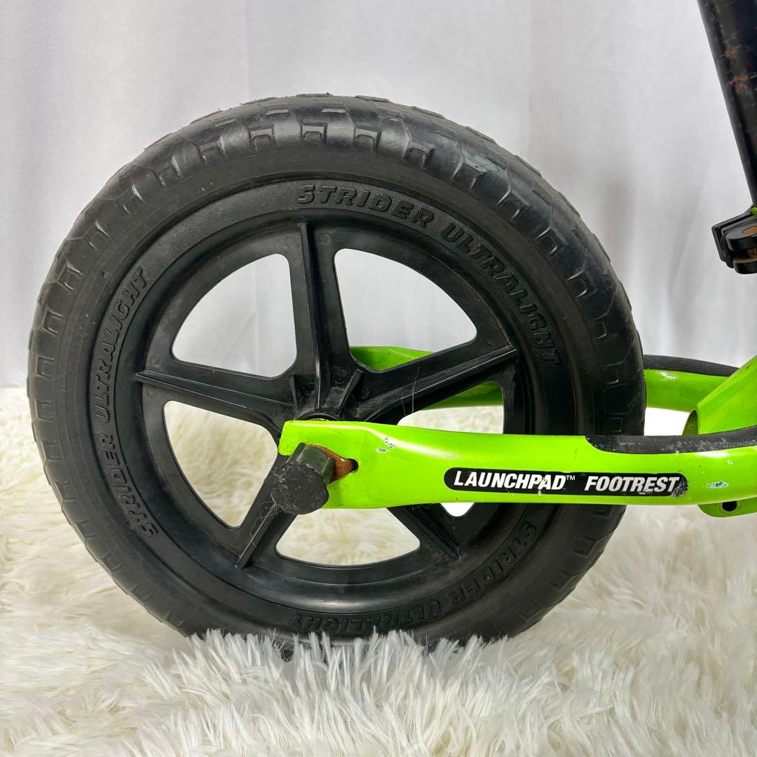 【美品】STRIDER ストライダー　グリーン　緑　バランスバイク