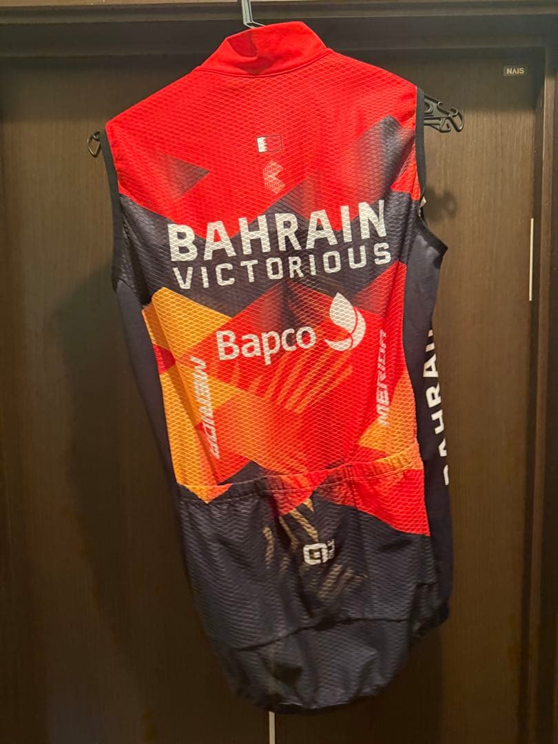 選手支給品 バーレーンヴィクトリアス 非売品 ジレ プロチーム メリダ