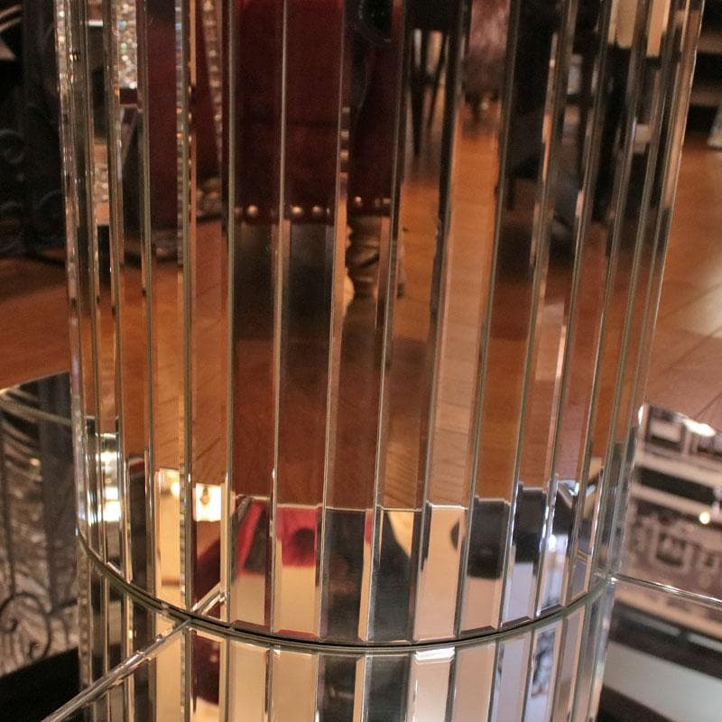 ジュエル ラウンドローテーブル ミラー家具 丸テーブル 143-142