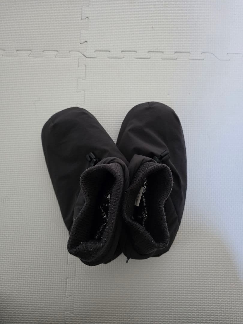 着る寝袋モモンガ4 チャコール　ルームソックス付き