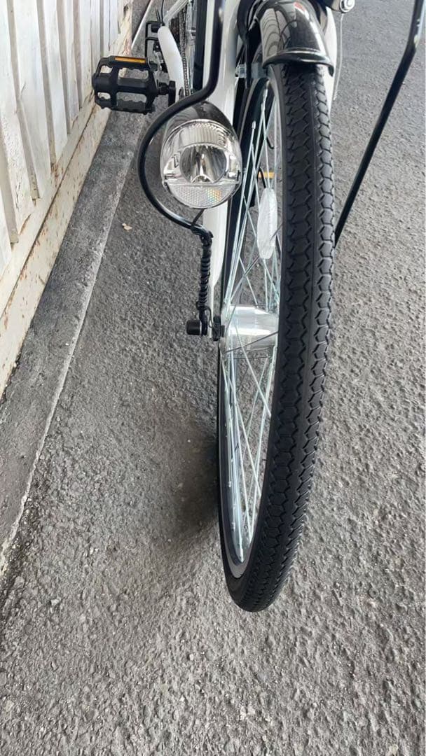 自転車 シティサイクル クロスバイク キッズ ジュニア 24シマノ 6段変速新品