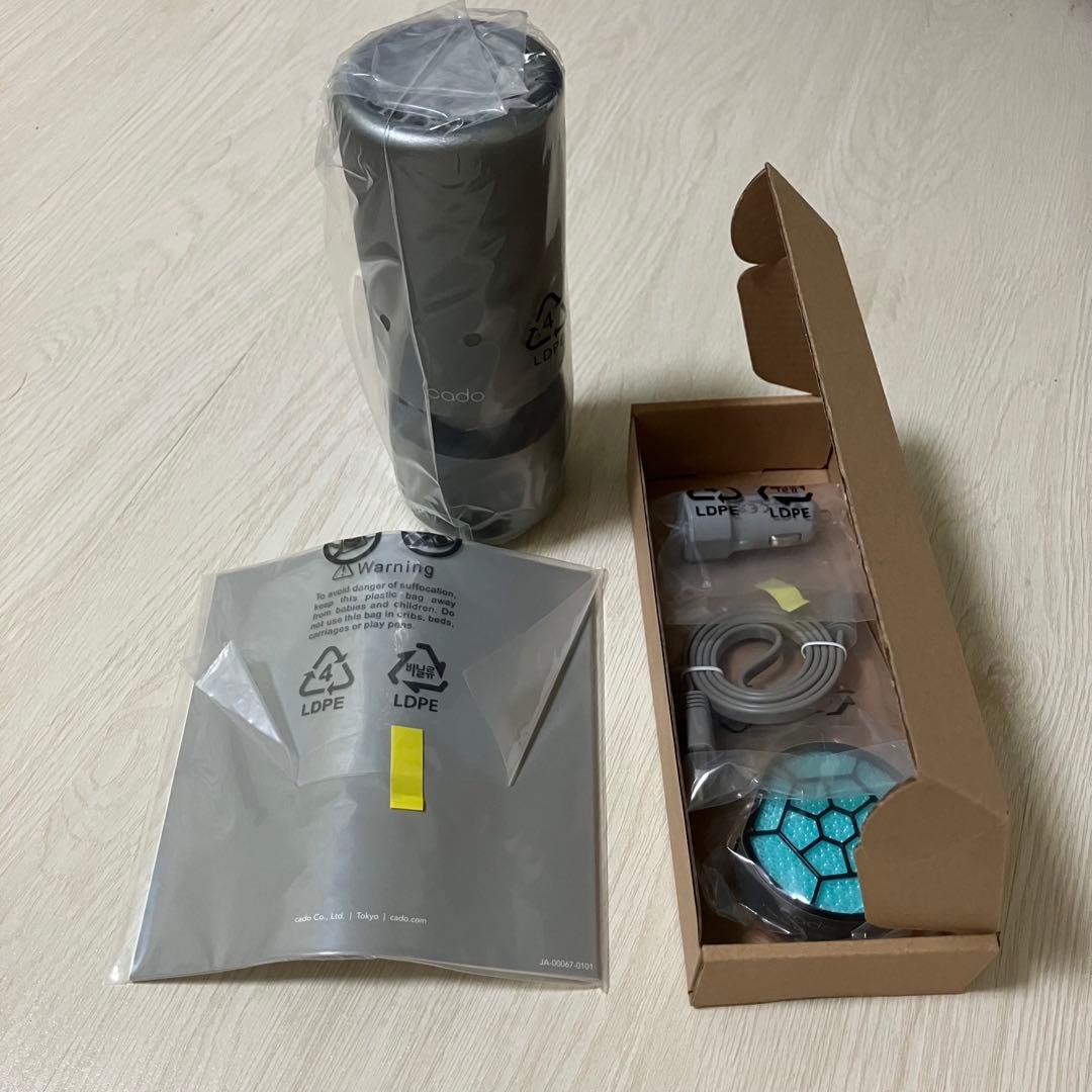 cado LEAF Portable MP-C30 空気清浄機 ブラック