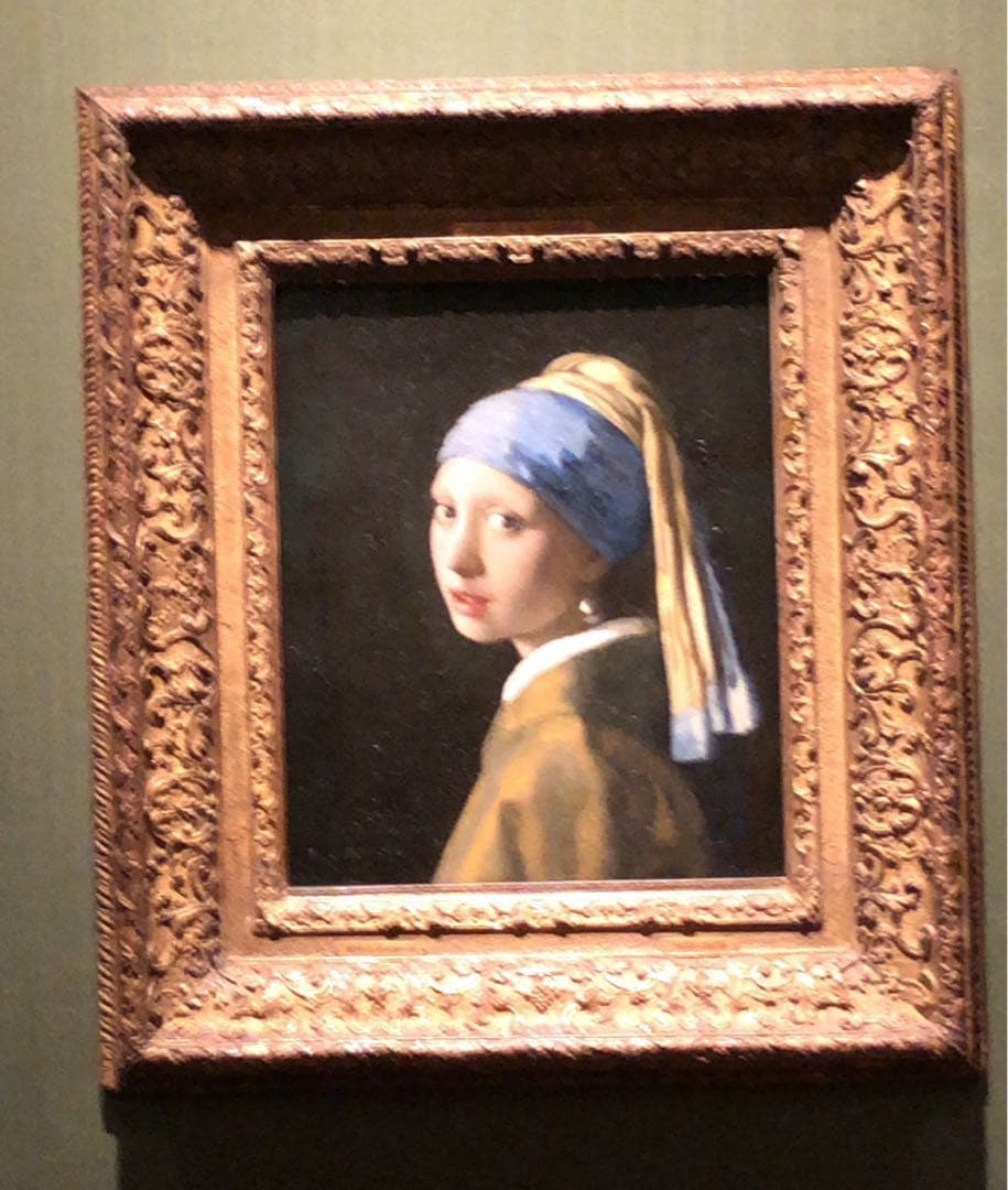 【本日限定】25cm オランダ購入 ミッフィー 真珠の耳飾りの少女　あみぐるみ