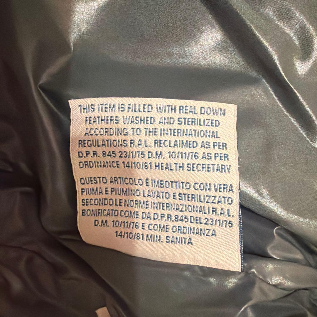 モンクレール　TIB　ティブ　ダウンベスト　ロゴワッペン　1