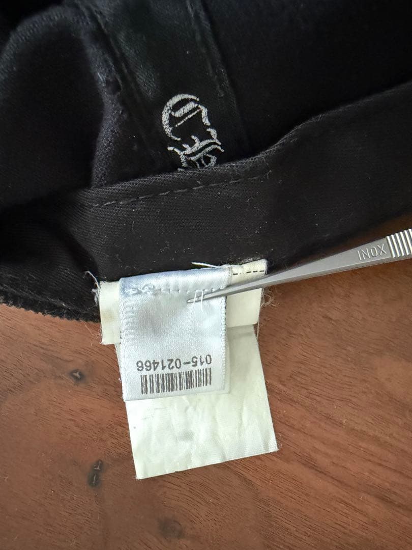 Chrome Hearts TRUCKER CAP ダガー刺繍レザーストラップ