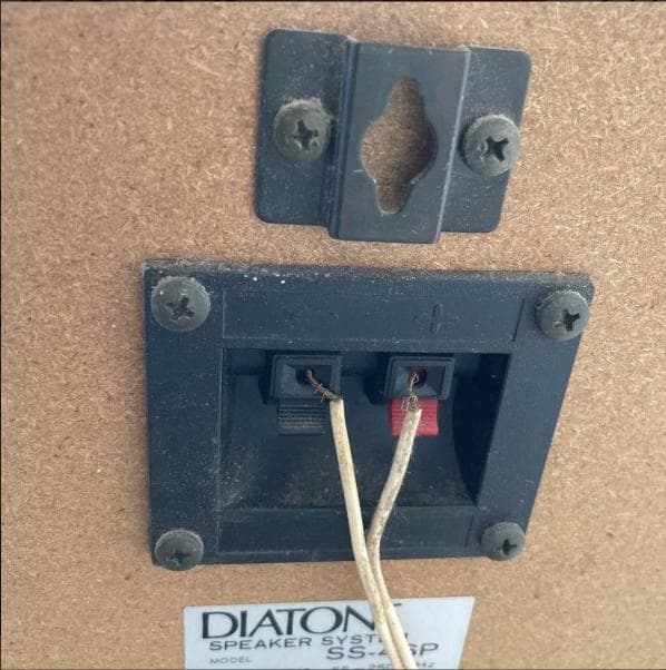 DIATONE SS-46P スピーカー 2本セット 40W動作品