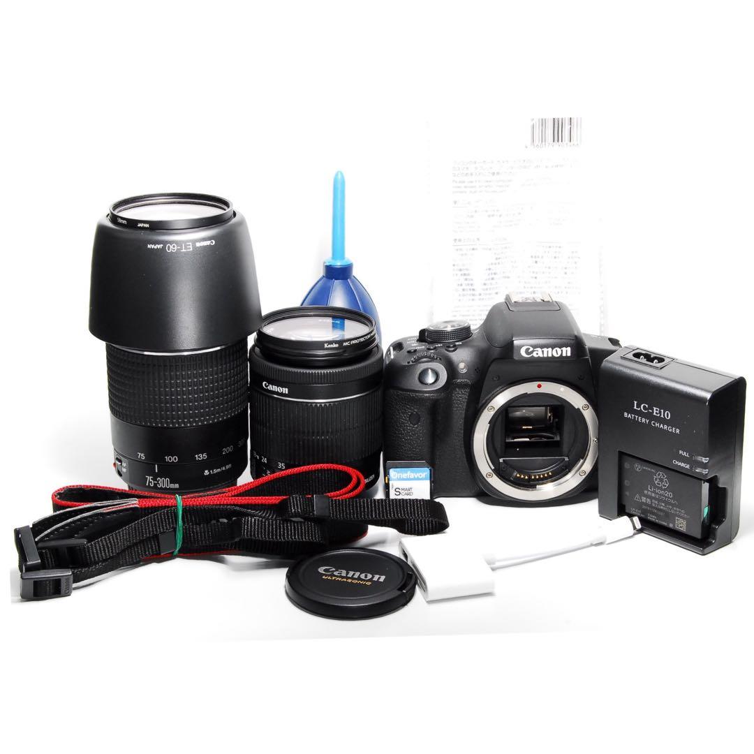 ☘️Wi-Fi転送☘️Canon Kiss X8I 一眼レフカメラ 高性能