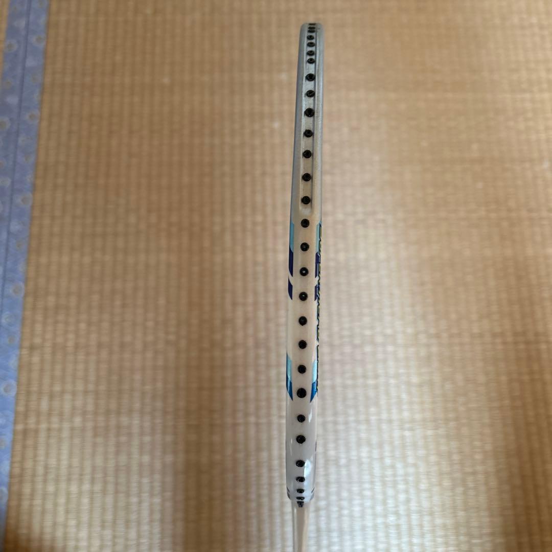 バドミントンラケット ホワイト/ブルー4UG5