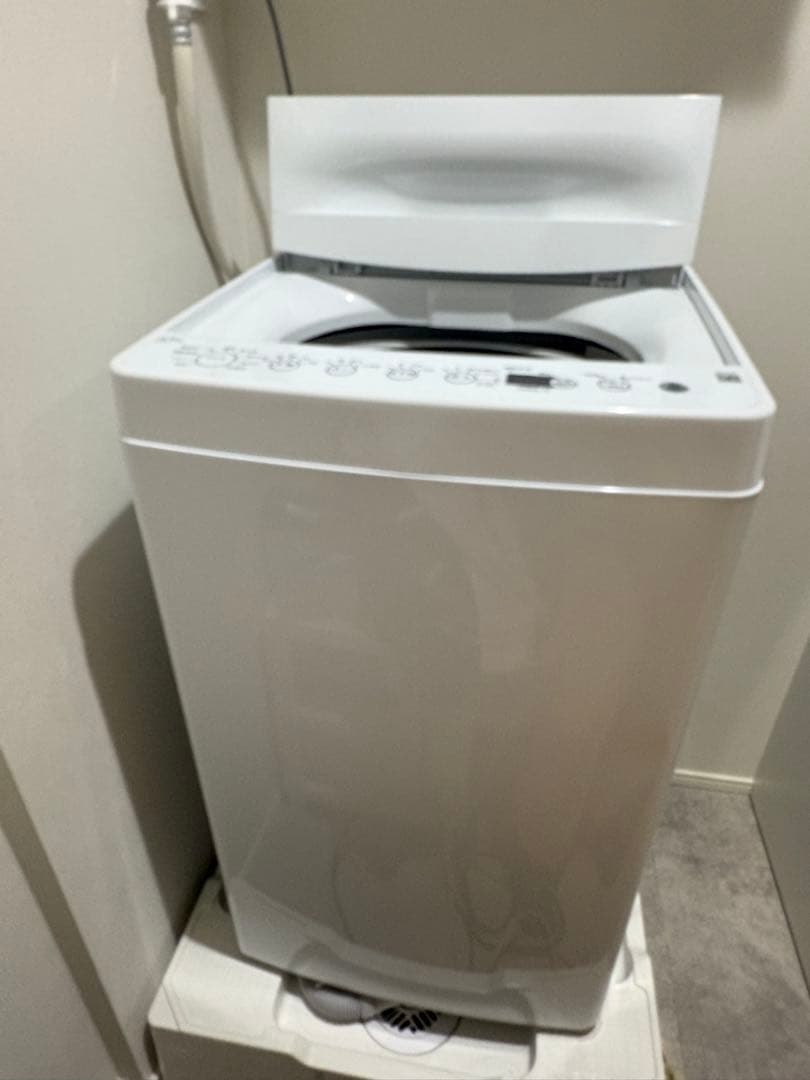 4.5キロ縦型洗濯機　ほぼ新品