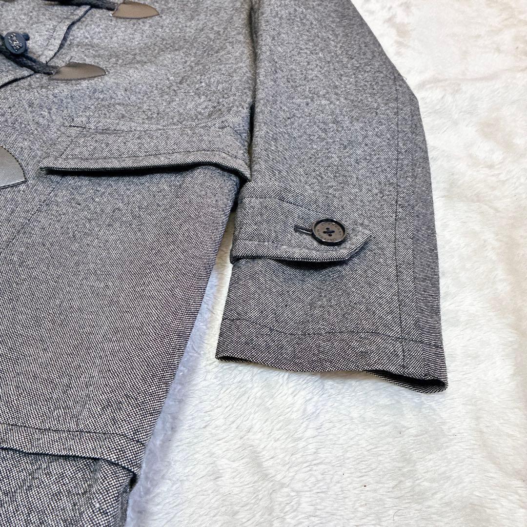 美品　バーバリー　ブラックレーベル　シャドーホース　ダッフルコート