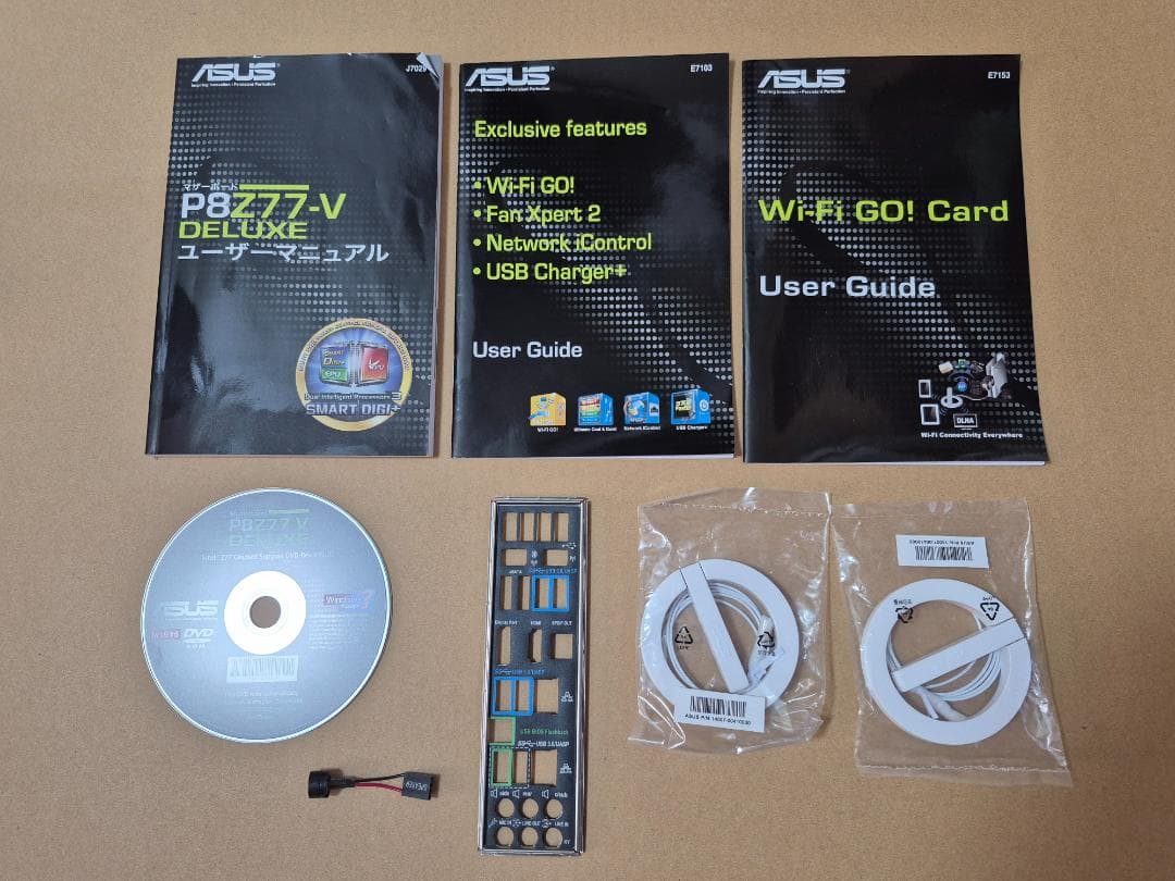 ASUS P8Z77-V DELUXE マザーボード&Corei7-3770K