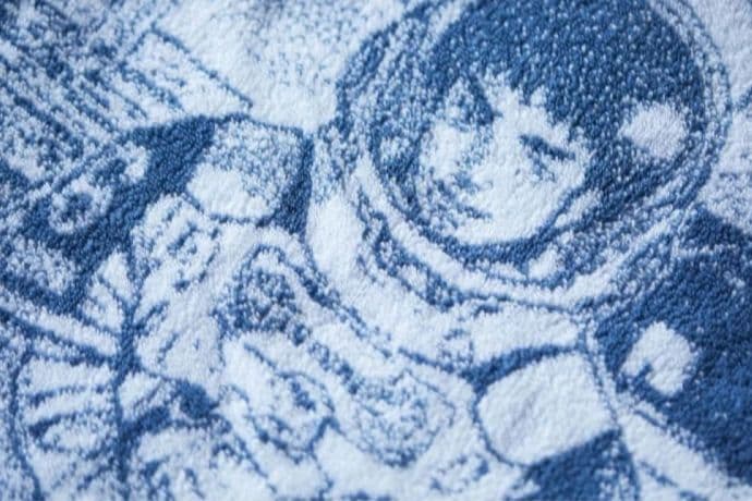 【新品】IKEUCHI ORGANIC × 宇宙兄弟 １５周年記念バスタオル