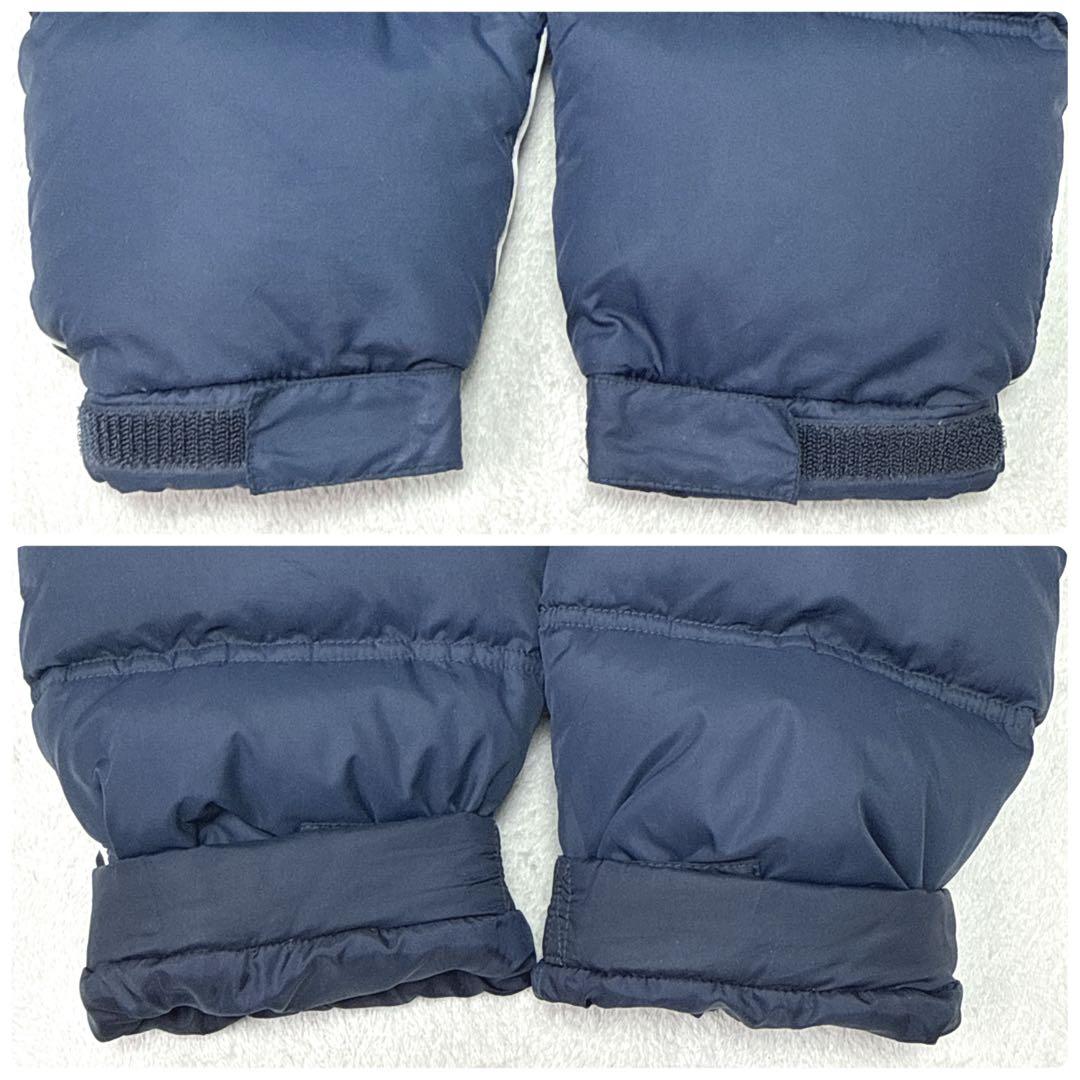 美品✨ Nike　ベンチコート　L　肉厚 極暖 ロング ダウンコート　ネイビー