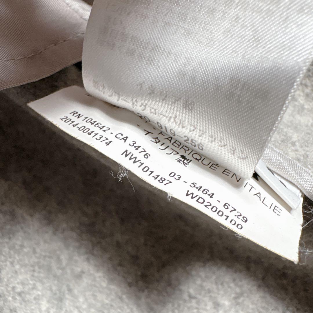 ジルサンダー JIL SANDER カットアウト ウール ロングコート 保存袋付