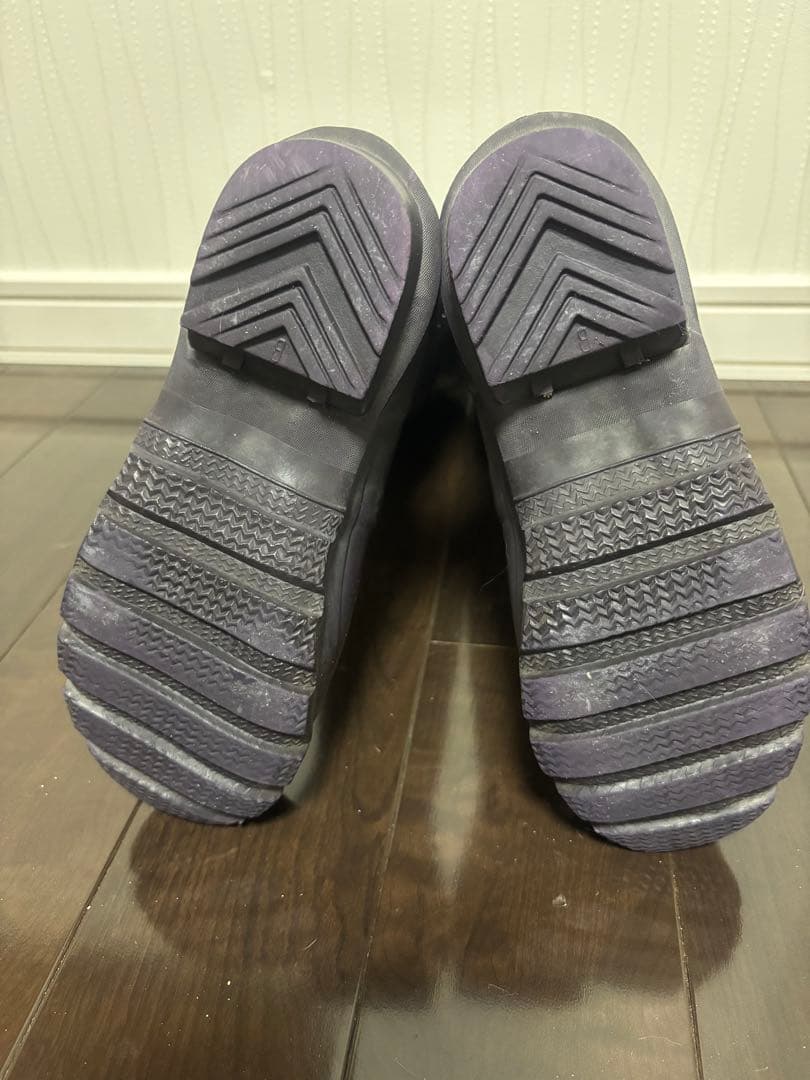 HUNTER ダークパープル 長靴　専用フリース付き