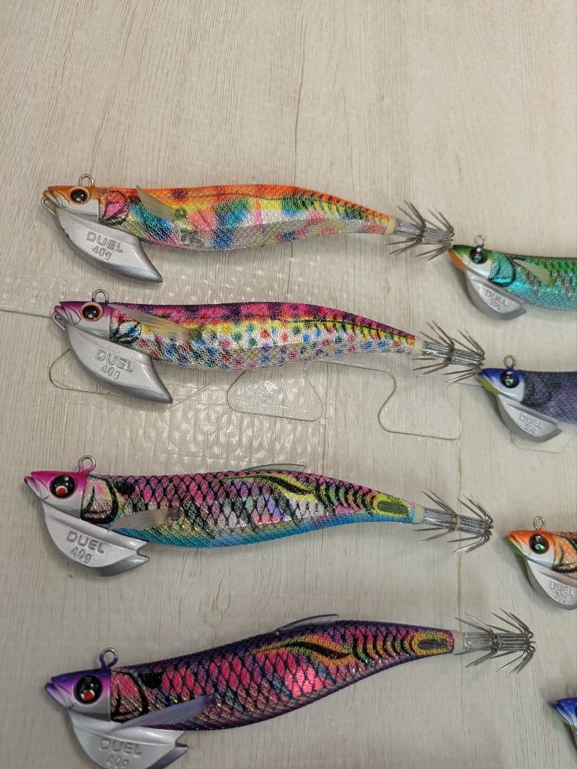 デュエル　ダイワ　バレーヒル　ティップラン　エギ　シマノ　船縁ポーチ