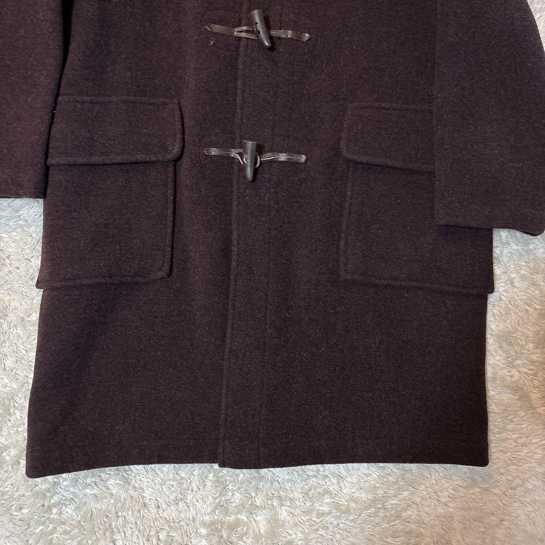 美品＊90s グローバーオール　ダッフルコート　英国製　トグル　ブラウン　茶色