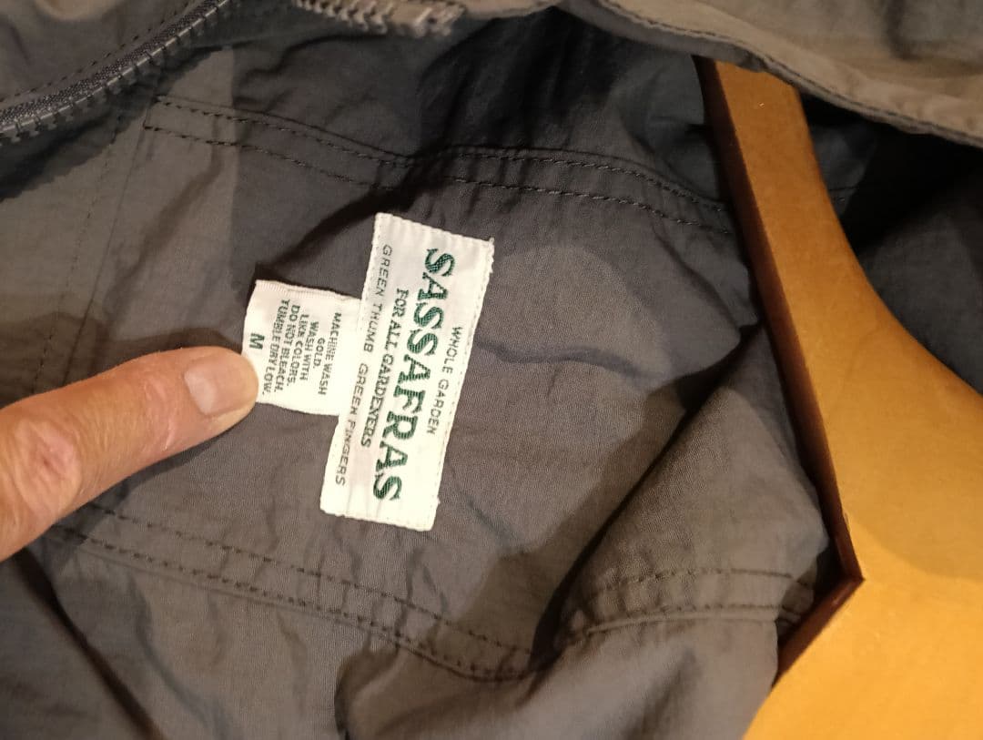 SASSAFRASササフラス DC Armor Shell Bud Jacket