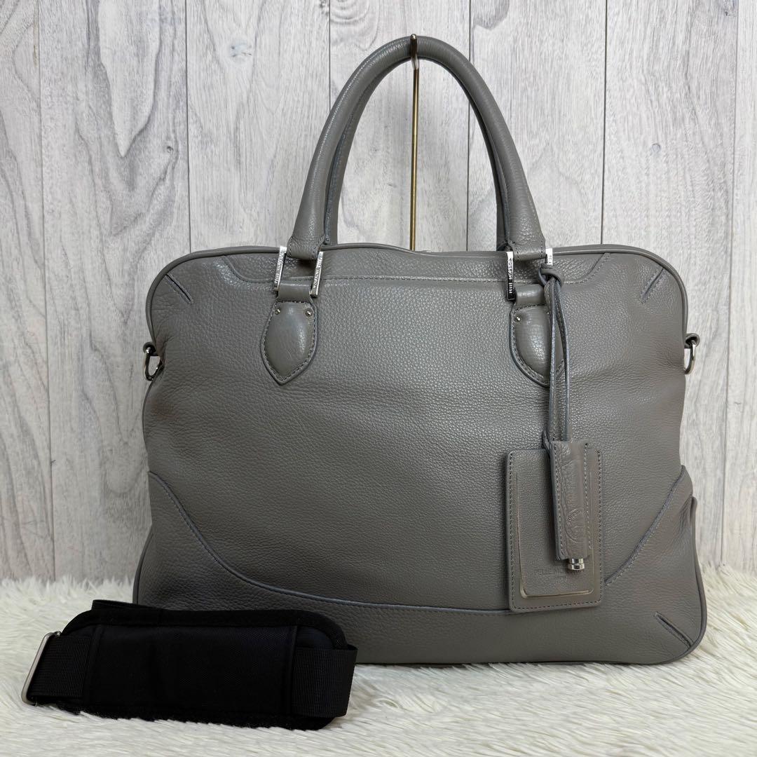 人気♡A4可♡シュリンクレザー♡ペッレモルビダ 2way ビジネスバッグ