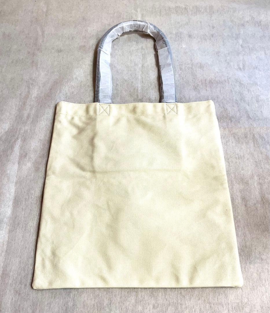 サンローランエコバッグトートバッグイブサンローラン展YSL新品未使用ホワイト