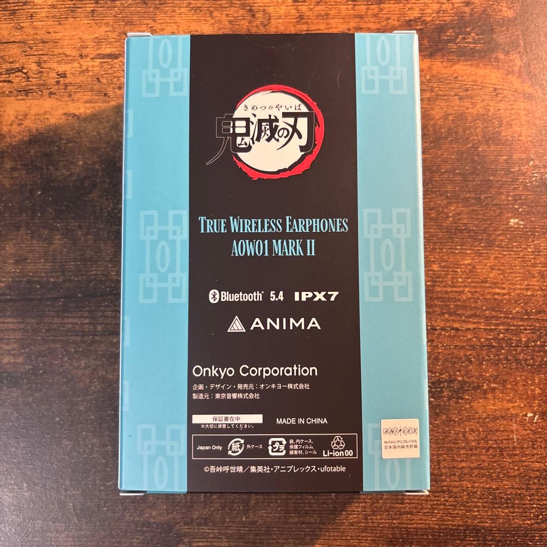 ONKYO TRUE WIRELESS EARPHONE 時透無一郎