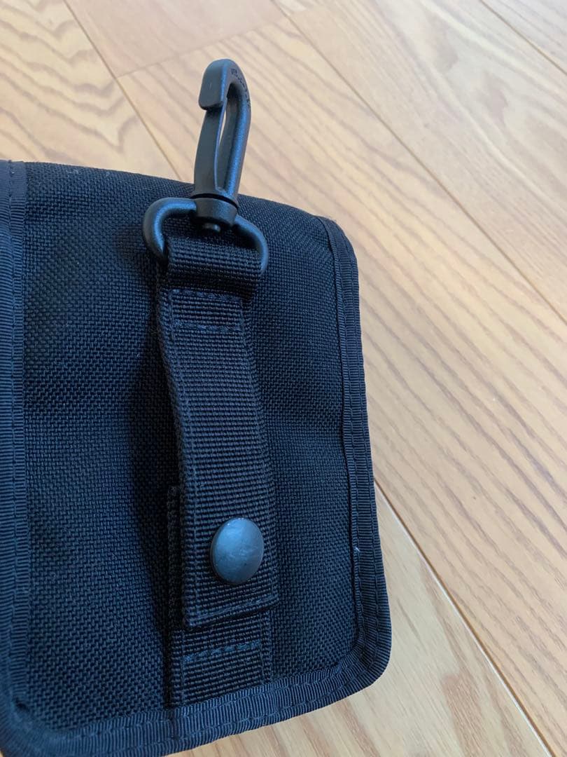 ブリーフィングBRIEFING コンパクトポーチ ブラック