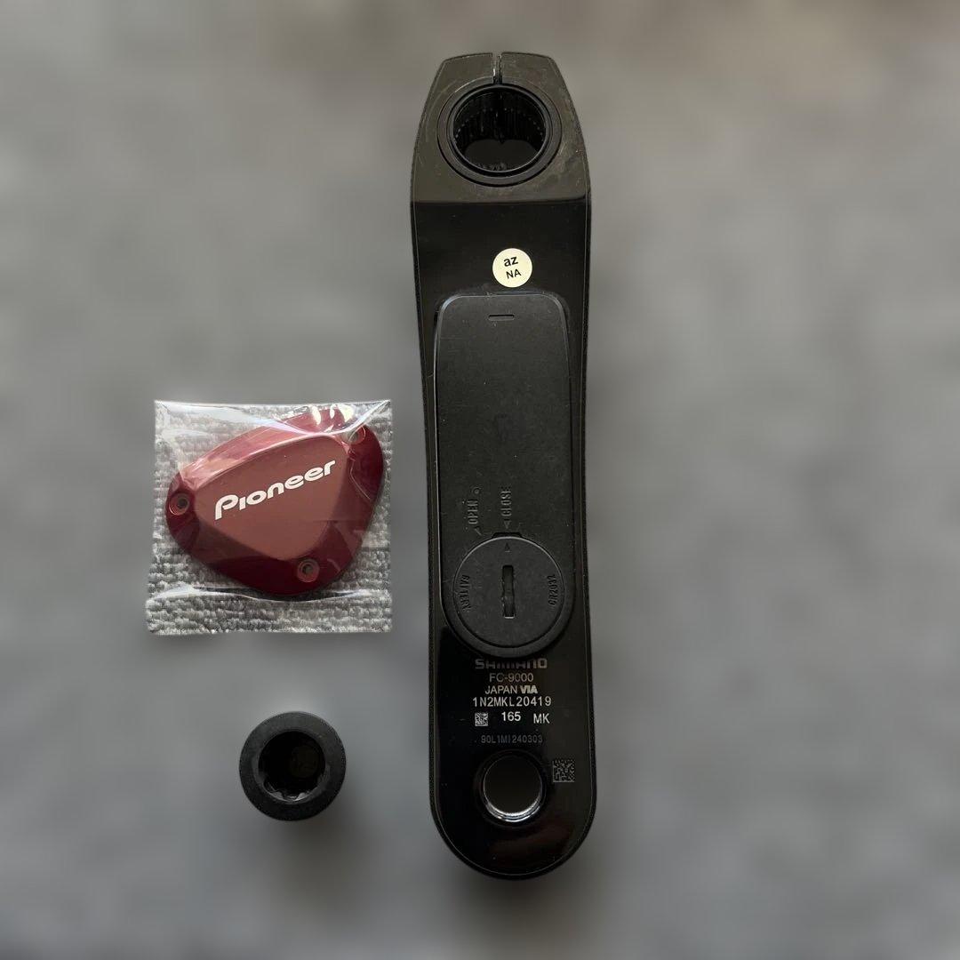 FC-9000 DURA-ACE 165mm クランク パイオニアパワーメーター