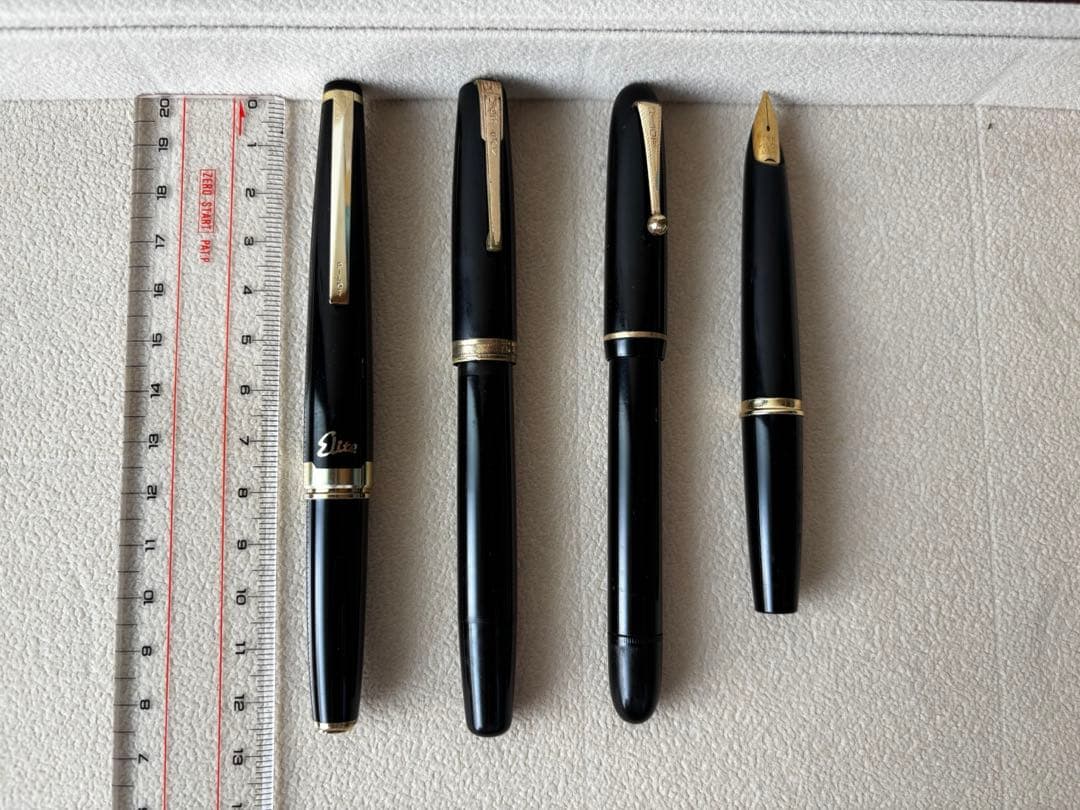 18K 14K パイロット　PILOT morison 万年筆　4本セット