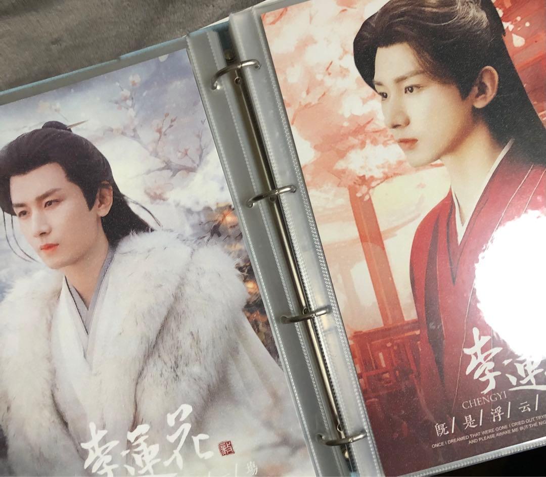 成毅 チョンイー A4ポスターアルバム バインダー ファイル A4カード50枚入