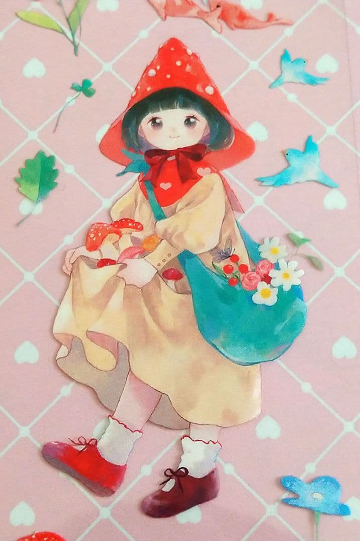 J785▶甜妹魔法师(PET)欣甜切り売り海外人物マステ女の子苜暖