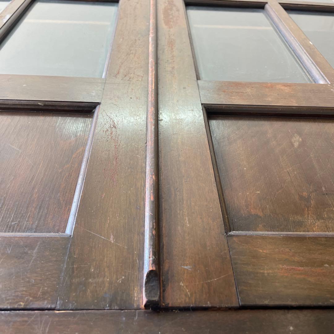 ヴィンテージ 古家具 キャビネット 飾り棚 無垢材 レトロ アンティーク