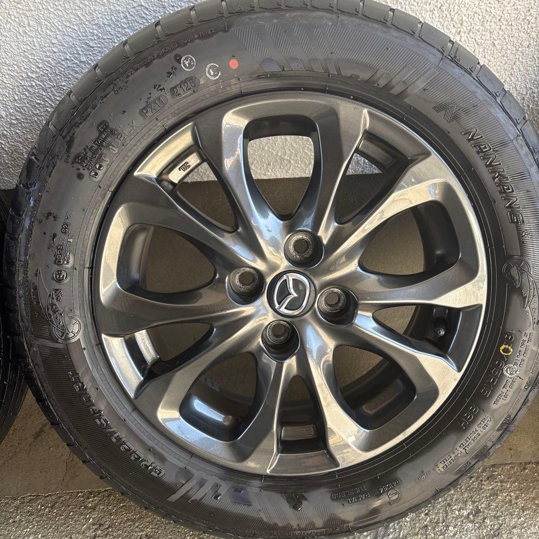 MAZDA2 ホイールタイヤセット　185/65R15ノーマルタイヤ