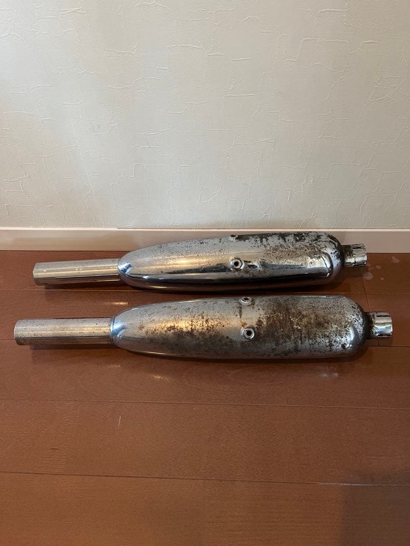 トライアンフ　T120 T140 サイレンサー TOGA ビンテージ　英国製