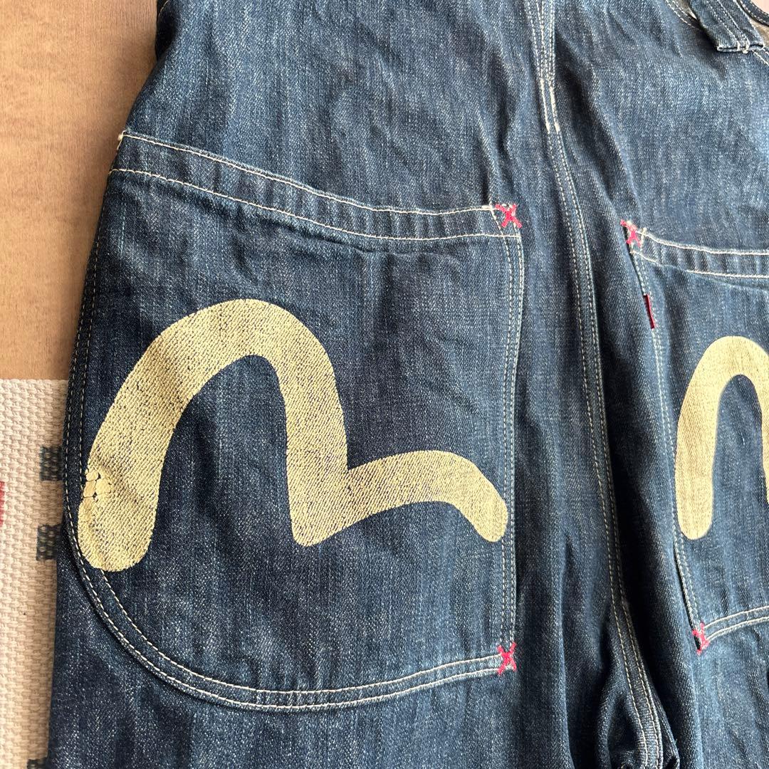 エビス　　オーバーオール　デニム　ジーンズ