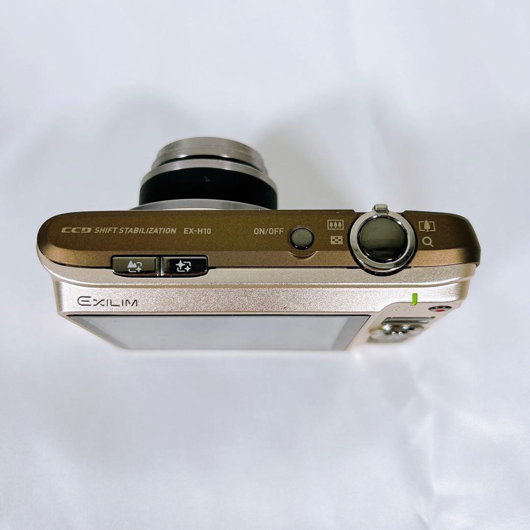 【良品】 CASIO EXILIM コンパクトデジタルカメラ EX-h10