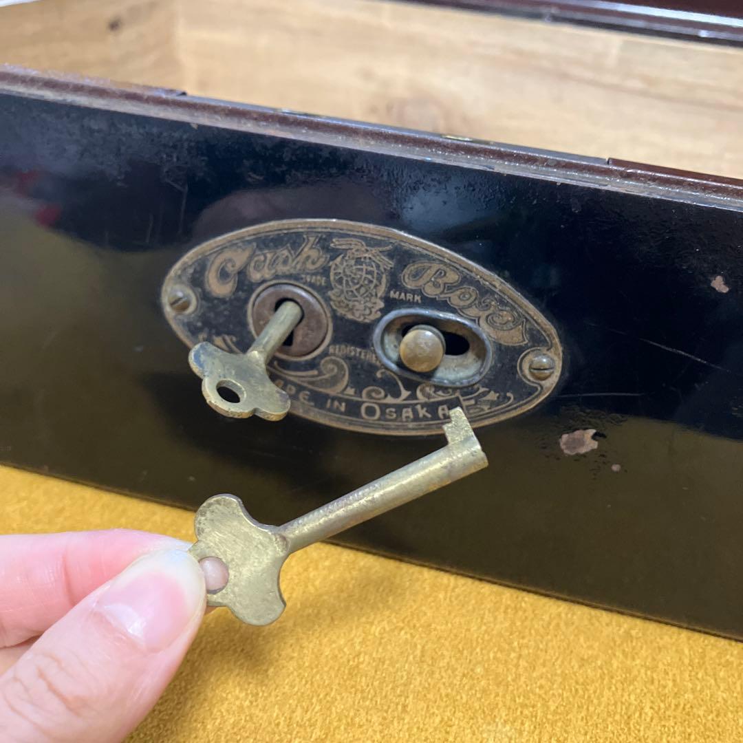 古いヴィンテージ 金庫