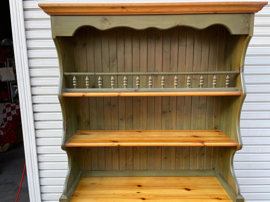 ★ 収納 棚 ウェルシュドレッサー オープンボード カップボード カントリー 風