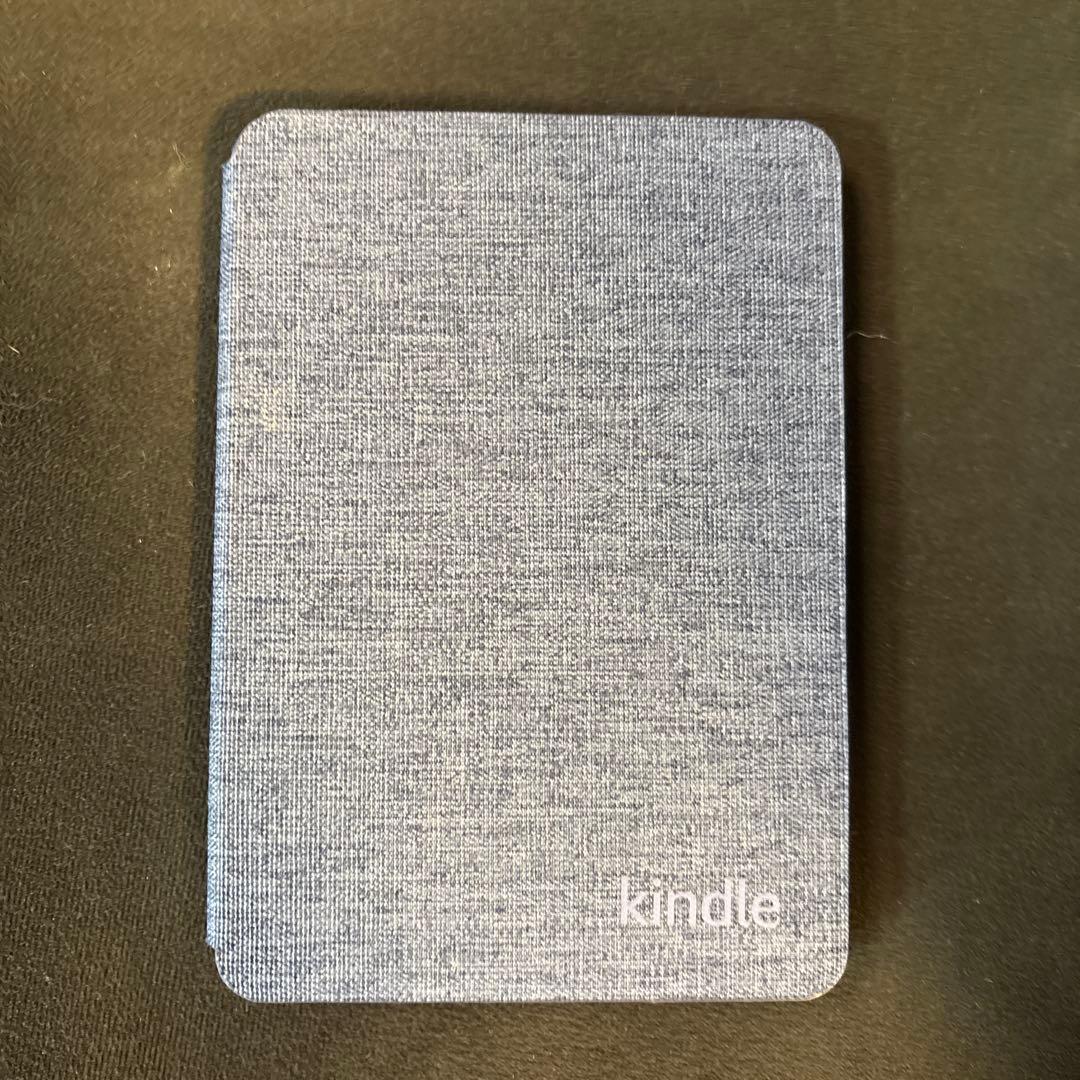 Kindle 本体 + デニム布カバー