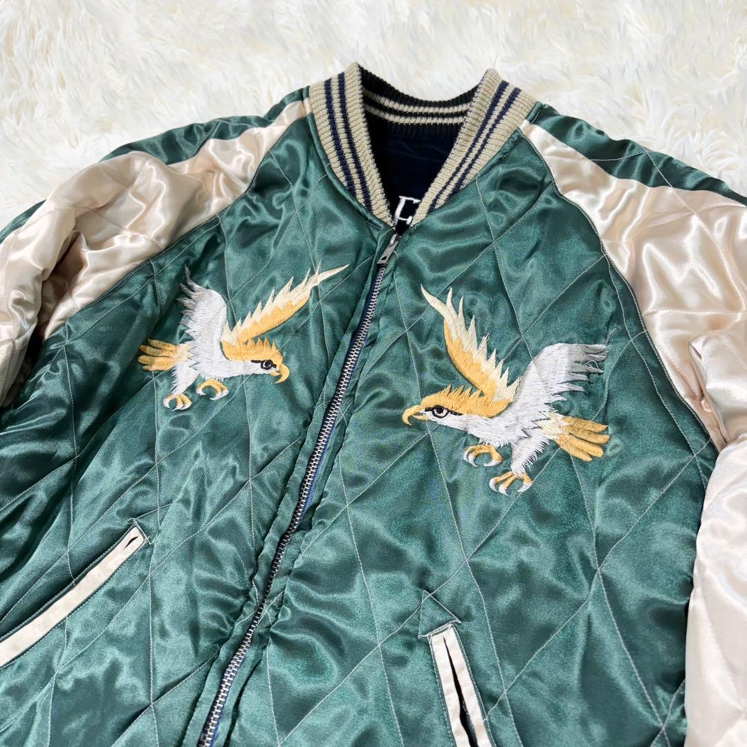 美品　beams boy 別珍スカジャン GREENLAND テーラー東洋　鷹