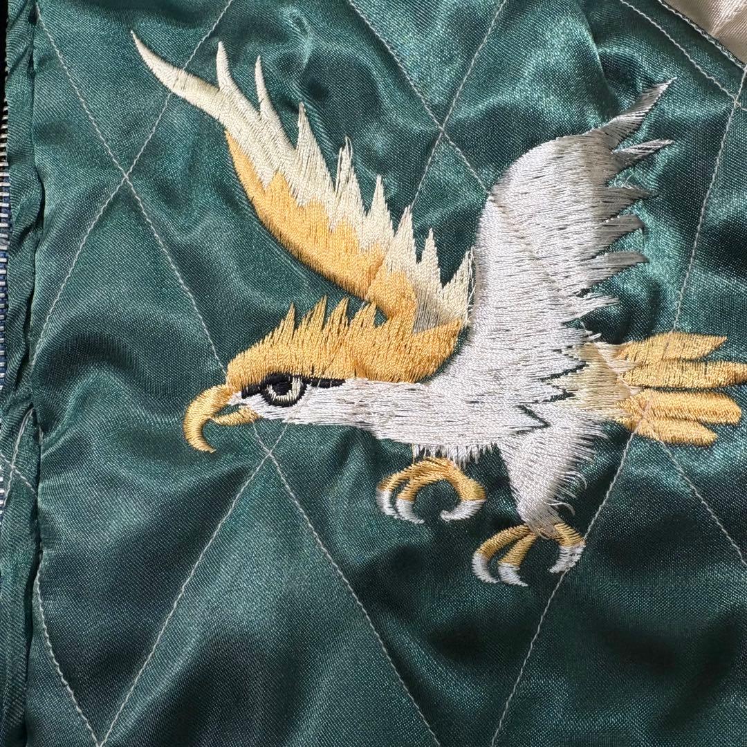 美品　beams boy 別珍スカジャン GREENLAND テーラー東洋　鷹