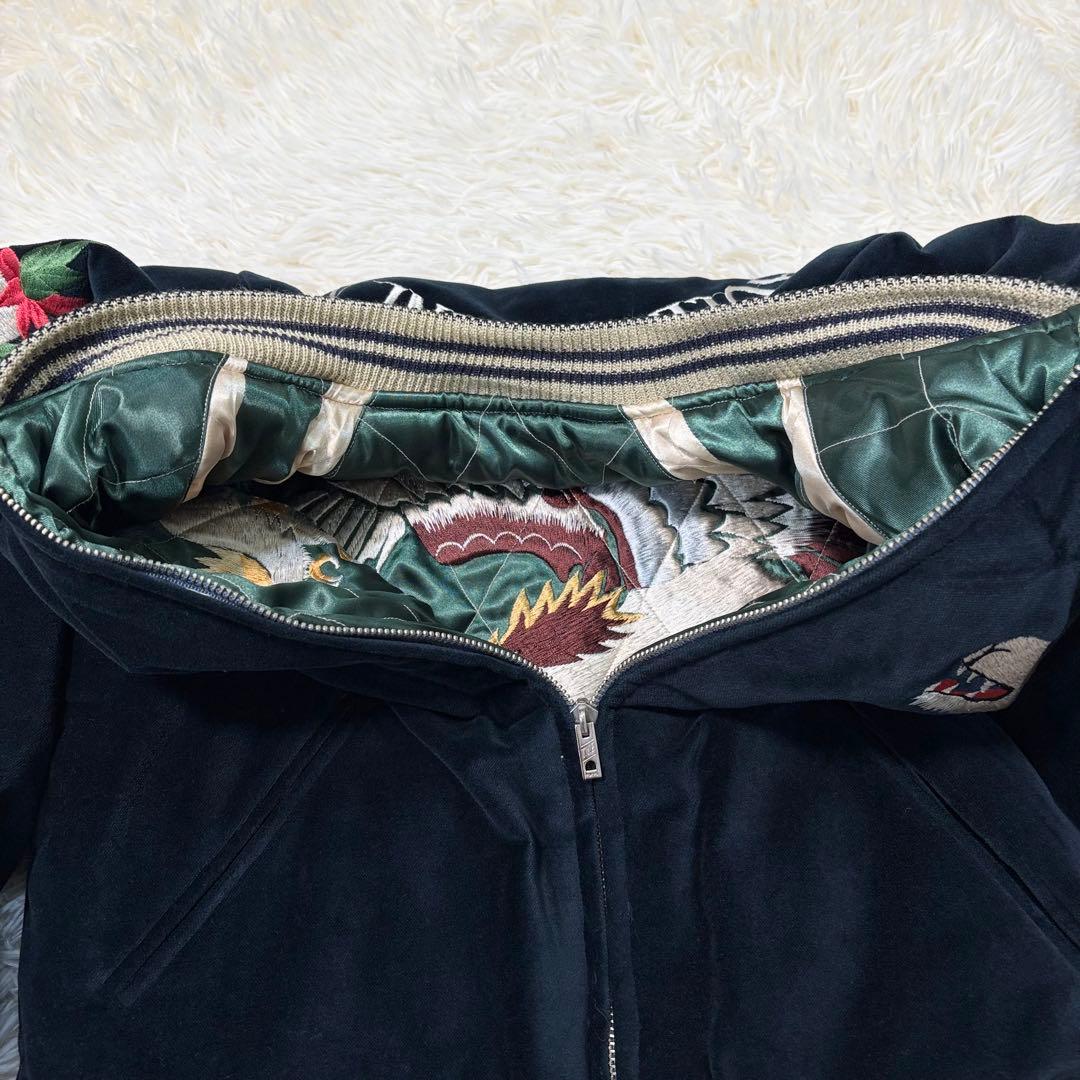 美品　beams boy 別珍スカジャン GREENLAND テーラー東洋　鷹