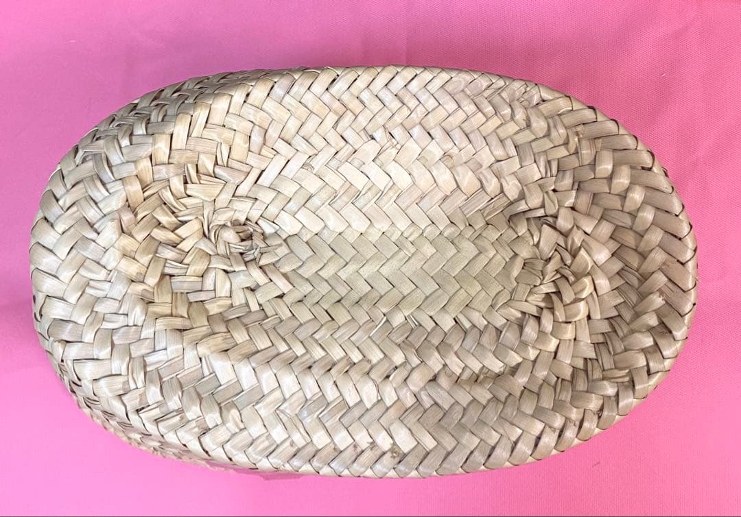 専用です。 CELINE ティーントリオンフパニエ ラフィア＆カーフスキン