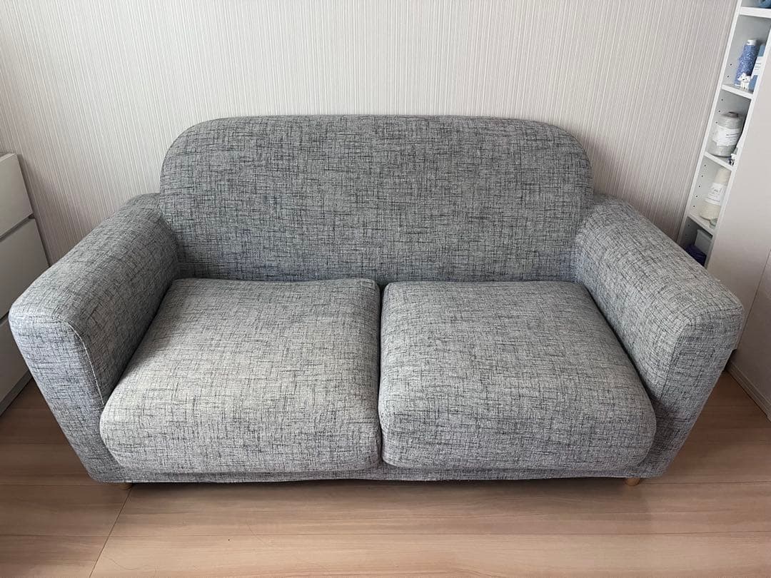 francfranc ヌボラソファ2S グレー