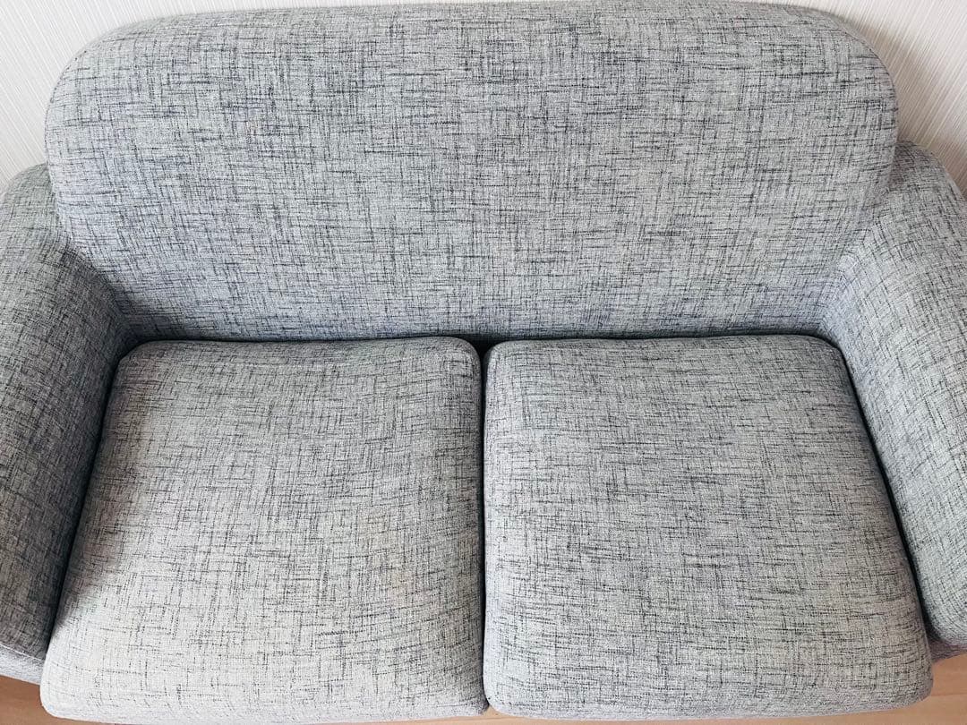 francfranc ヌボラソファ2S グレー