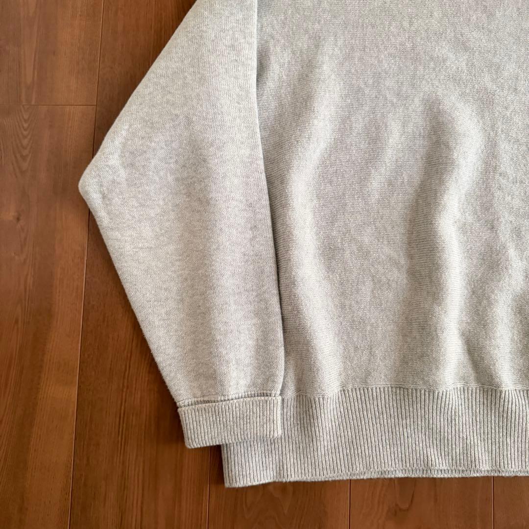 BODHI リバースウィーブ型 カシミヤ ニット セーター