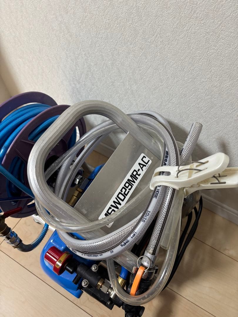 【エアコン高圧洗浄機 】本体一式　付属品付き◆丸山◆業務用・壁掛けエアコン　美品